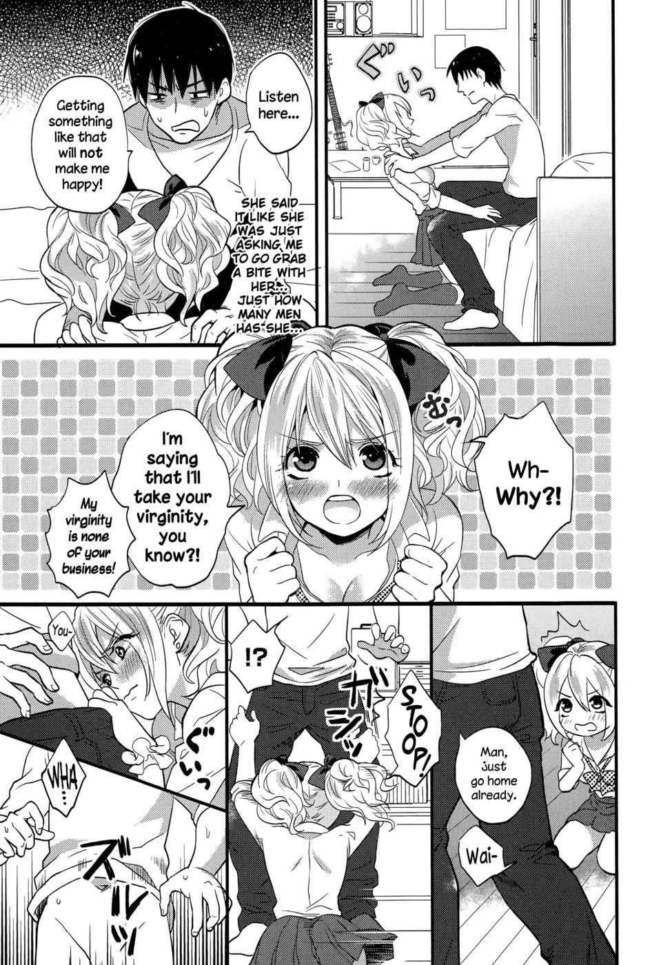 Hentai Manga Comic-Virgin Bitch-Read-3